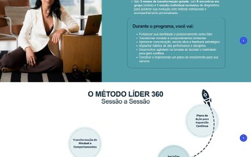 Líder 360: método sessão a sessão