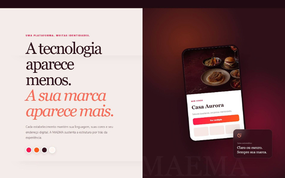 Maema: uma plataforma, muitas identidades